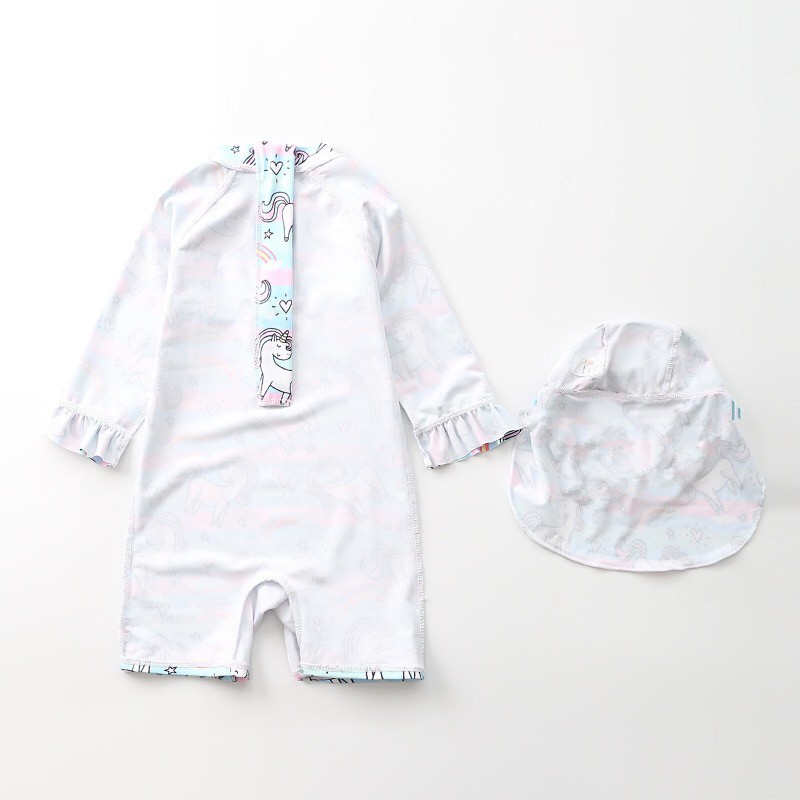 Baju Renang Jumpsuit Unicorn Swimsuit Renang Unicorn dan Dino Pakaian Renang Unicorn LUCU JR