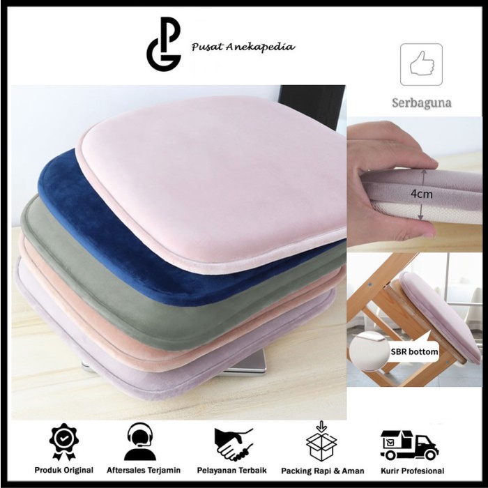 Kursi Kayu - Bantal Kursi Lembut - Bantal Alas Duduk - Bantal Alas Kursi Kayu 40Cm