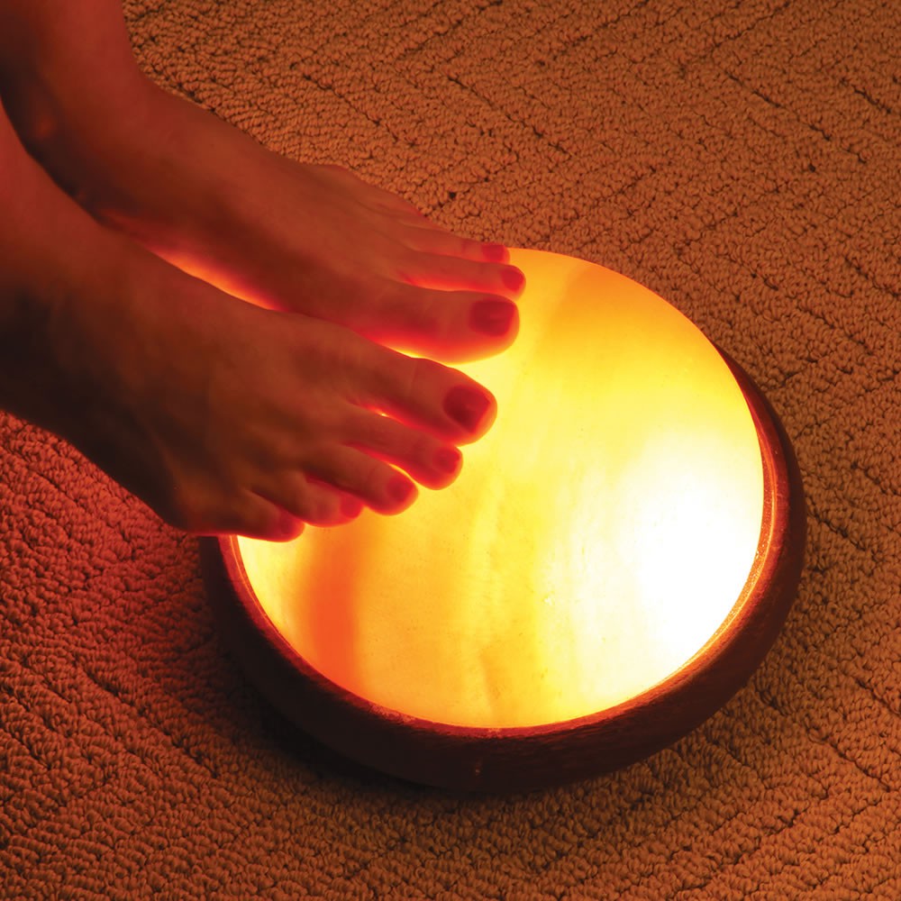 Himalayan Salt Lamp Foot Detoxer Lampu Garam Himalaya Kaki Detox