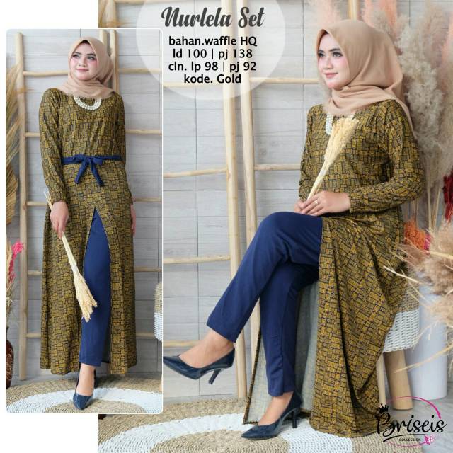 Gamis set celana