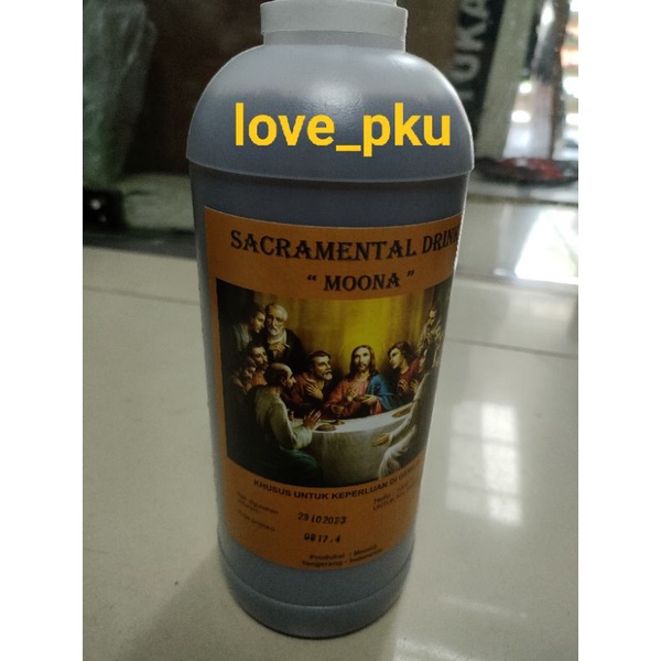 

Anggur perjamuan 1 liter beralkohol