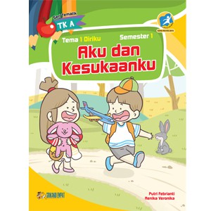 BUKU TEMATIK TK A TEMA 1 SEMESTER 1 – AKU DAN KESUKAANKU KURIKULUM 2013 EDISI REVISI
