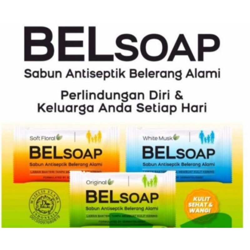 Bell Soap Sabun Belerang Bar 65gr Sabun Antiseptik