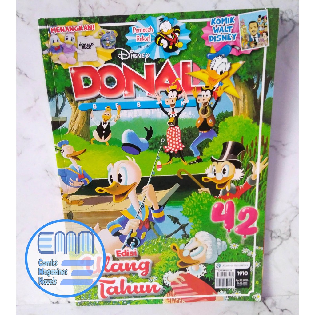 Majalah Donal Bebek #1910 Edisi Khusus Ulang Tahun 42 Kompas Gramedia