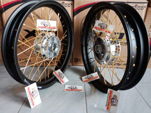 Paketan Velg CB 150 Megapro Verza Tiger revo CBR 150 New CB 150 New megapro Velg Rossi 140 160 185