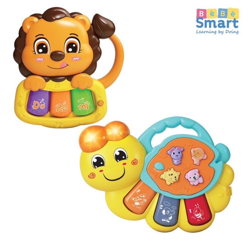 Bebe Smart Lil Musical Mainan Edukasi Musik Bayi Kado Piano Sensorik