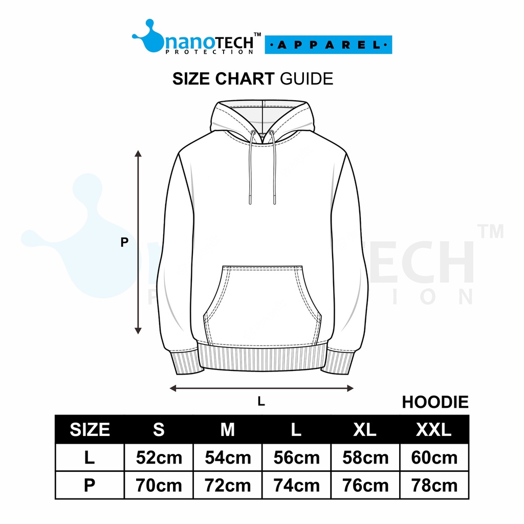 HOODIE nanoTECH PROTECTION - OFFICIAL APPAREL - SWEATER JAKET JUMPER