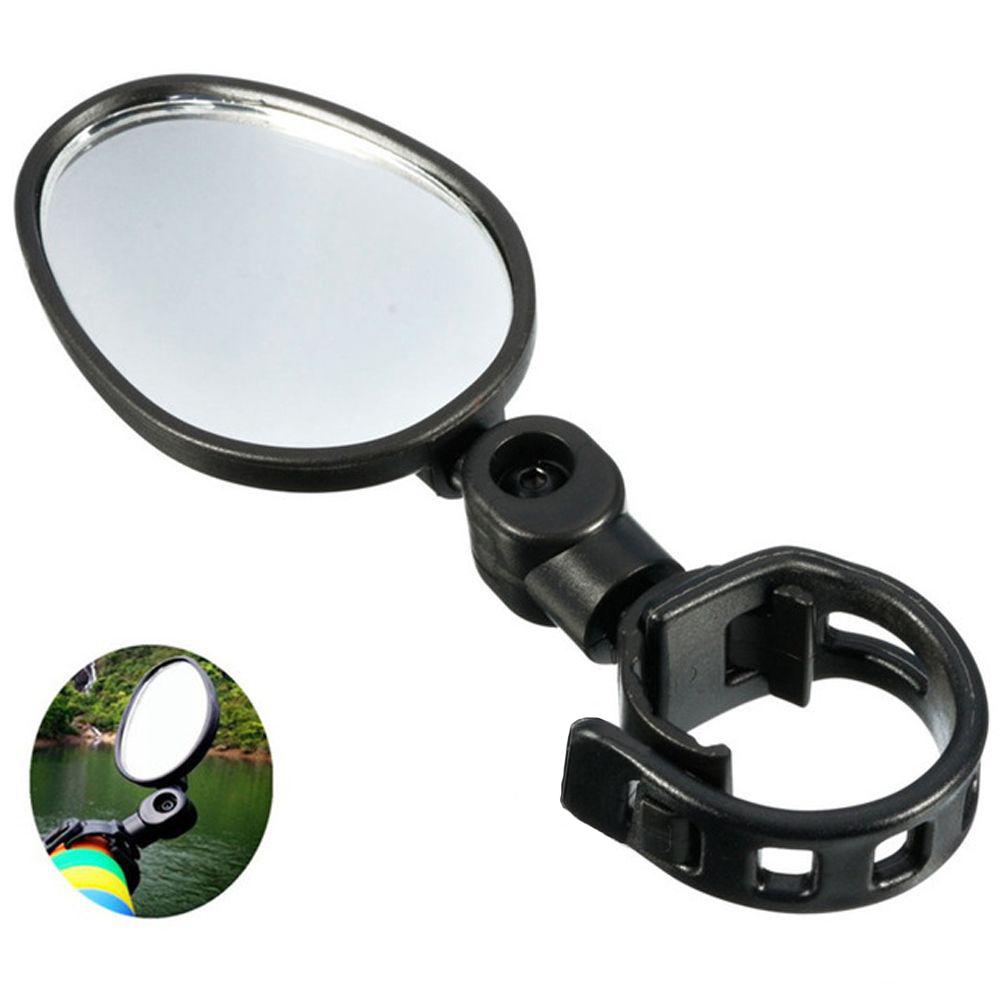 AUGUSTINA Spion Universal Gunung Jalan Sepeda Motor Stang Sepeda Adjustable Bersepeda 360putar Berkendara Safety Mirror Bicycle Mirror