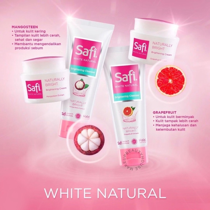 SAFI White Natural Brightening Cream Grapefruit Extract | Safi White Natural SERIES