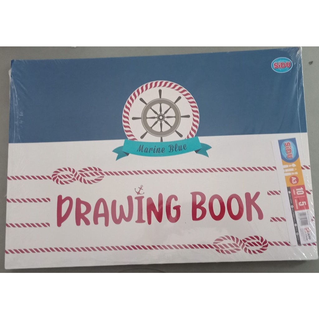 

Buku Gambar A3 Sidu / Sinar Dunia Drawing Book - 1 pak isi ( 5 buku )