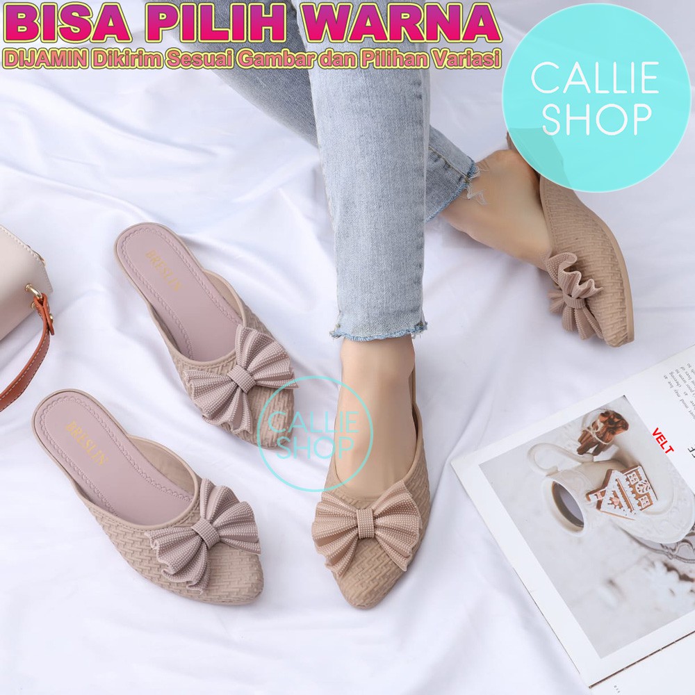 Sandal Wedges Wanita Jelly Import Lancip 301-Q2 BRSPTIKAT