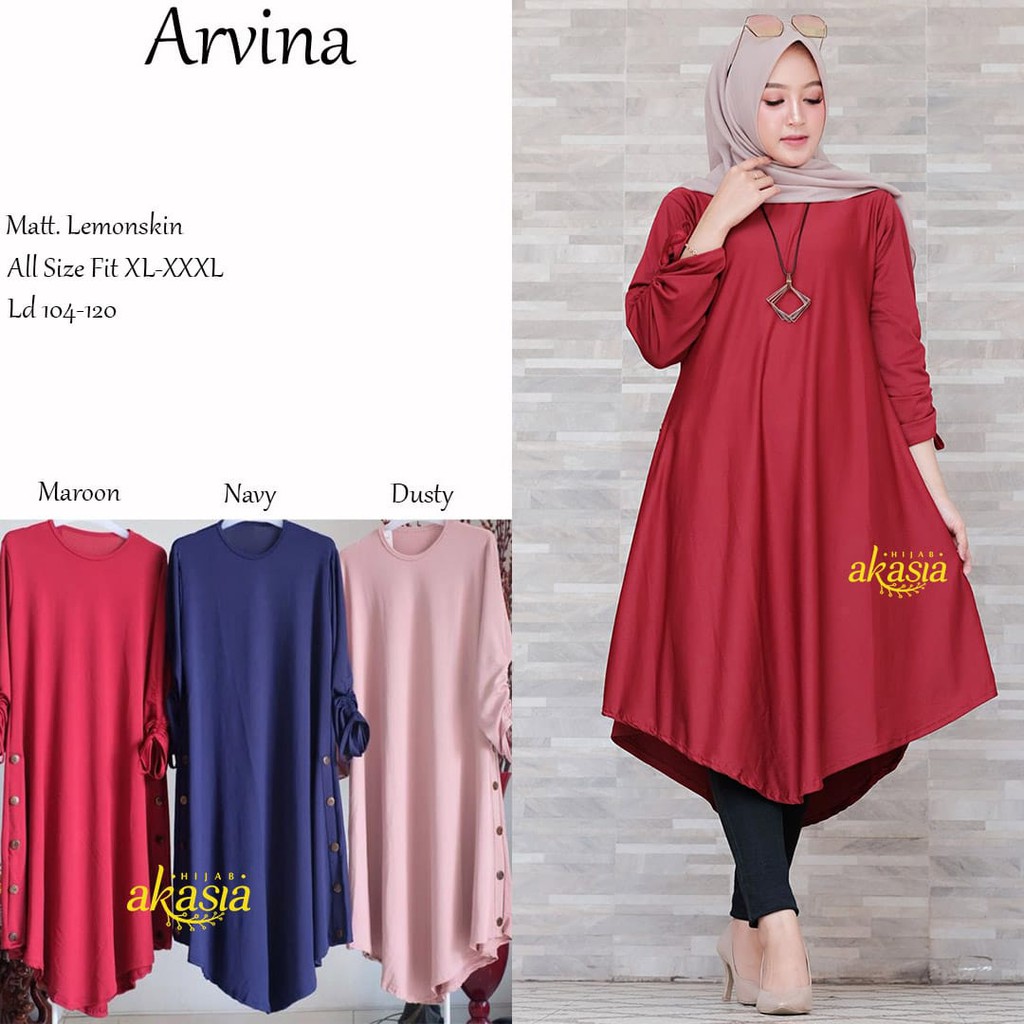 TUNIK LEMON SKIN ARFINA BY ANISA