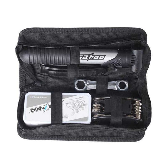 BICYCLE TOOL ALAT TAMBAL BAN DAN BIKE TOOL PAKET KOMPLIT MEREK SAHOO