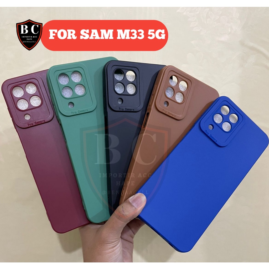 CASE SAMSUNG A01 -SOFTCASE PRO CAMERA SAMSUNG M33 5G A01 M01 A01 CORE