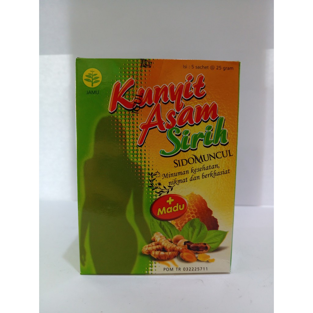 

Kunyit Asam Sirih SIDOMUNCUL Box isi 5 sachet @25gr [HERBAL SURYA]