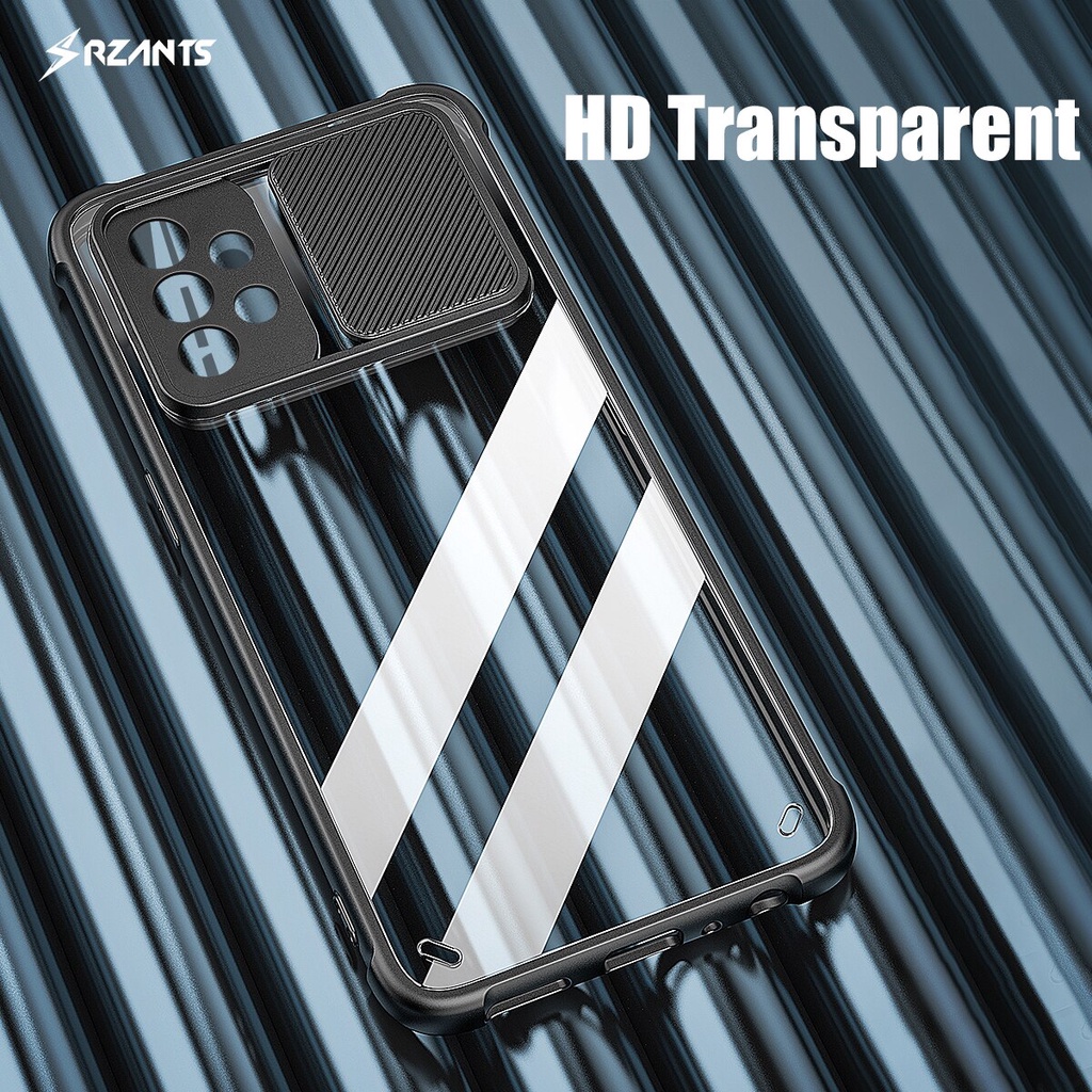 Case Samsung A72 Armor Fusion Slide Transparent Protection Camera Premium Casing