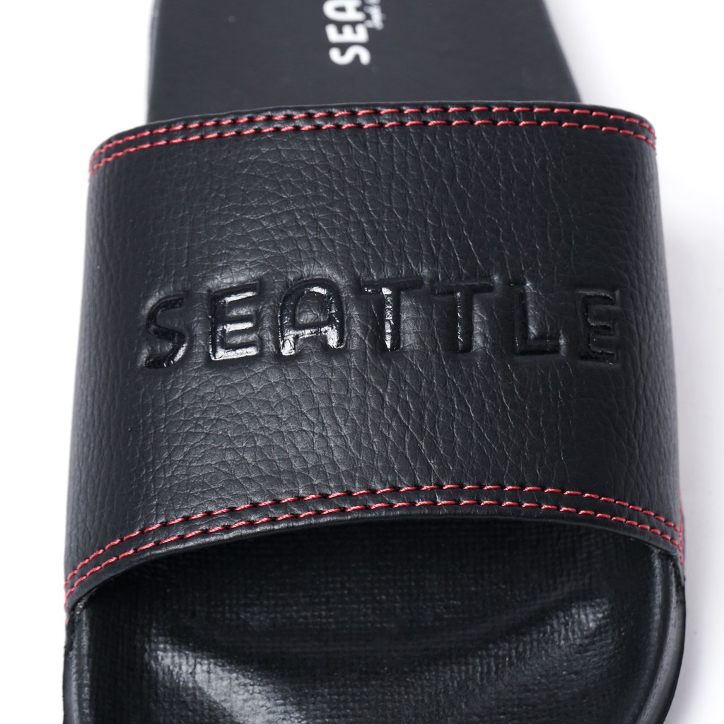Seattle - Slippers Japan / Sandal Slop / Sandal Slide / Sandal Slip On Unisex-Basic Red Black