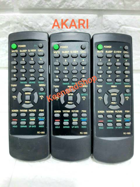 Remote TV Akari Tabung