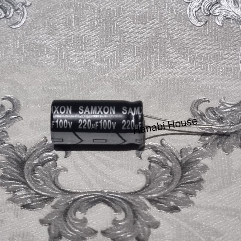 Elco 220uf 100v elko 220uf 100v kapasitor kaki 2