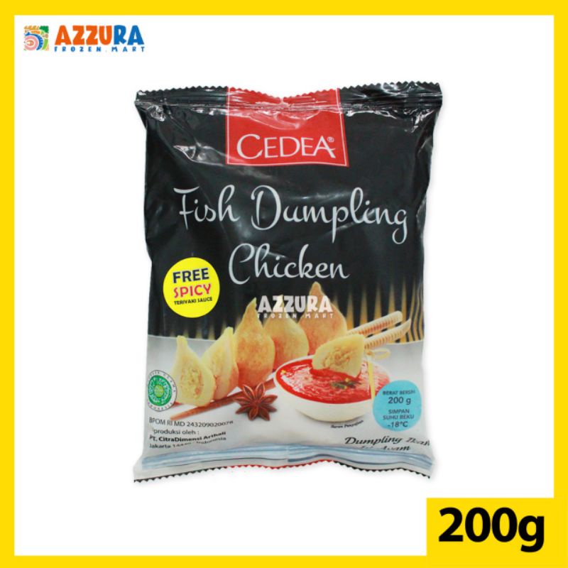 

Cedea Dumpling Ayam Fish Dumpling Chicken 200g