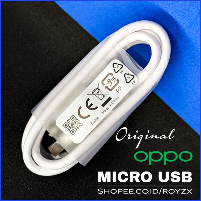 Kabel Data Oppo A5s A3s A37 A12 A31 Micro USB Original Bawaan