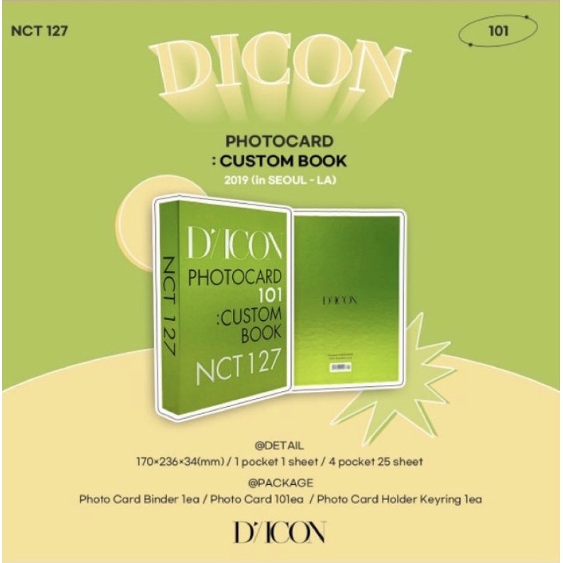 Sharing Photocard Member Set Dicon x NCT 127