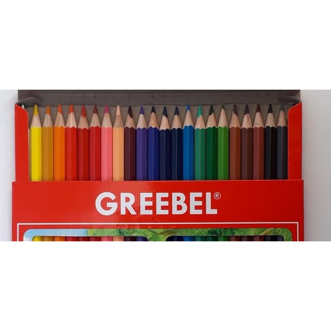 

GREEBEL 6724 3,7mm 24 Watercolour pencils