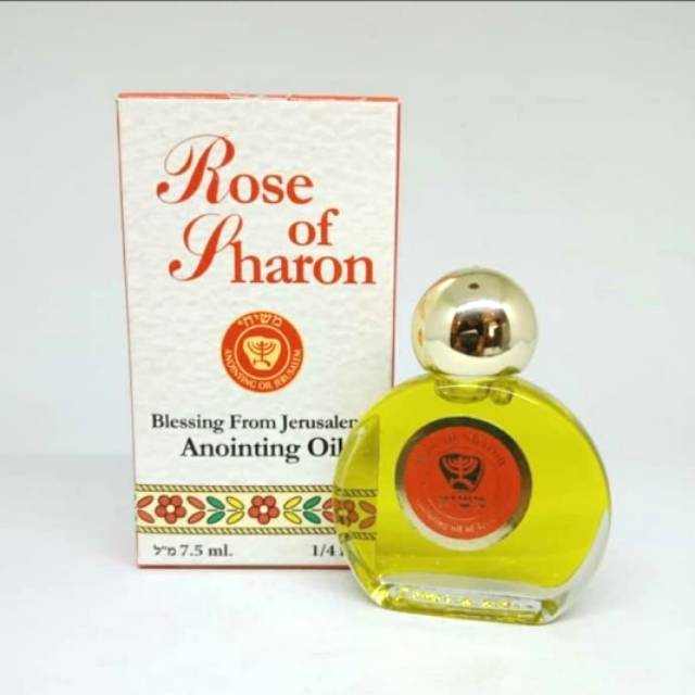 Minyak Urapan ROSE OF SHARON Anointing Oil 7.5ml by Ein Gedi Israel