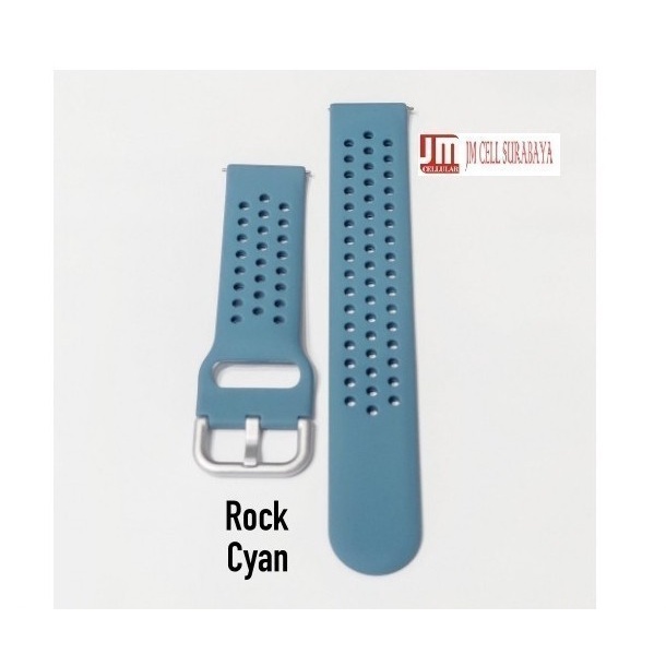 R33 Tali Jam 20mm Watch Strap Smartwatch Odeva Watch G2 - Sport Rubber Silikon