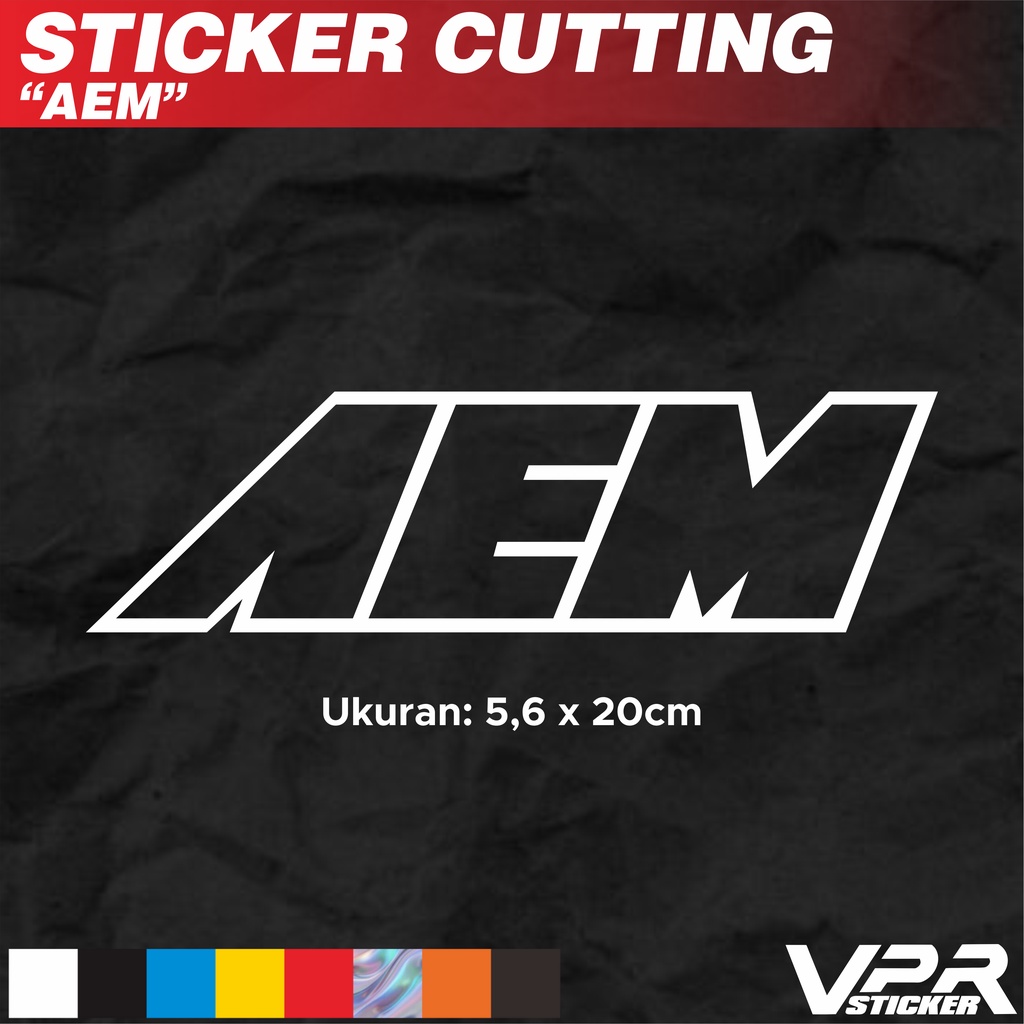 

STIKER/STICKER CUTTING AEM MOBIL