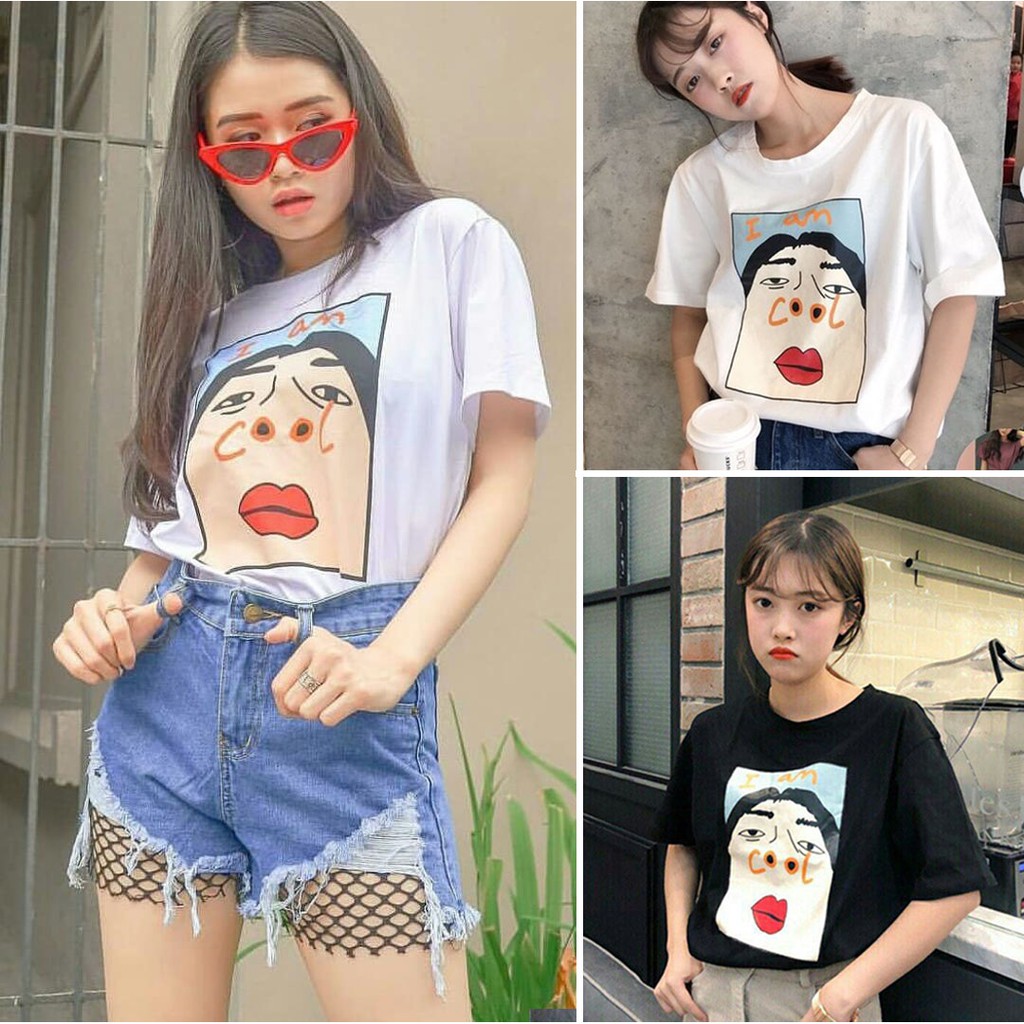 Bess Kaos  Distro Premium Kaos Wanita Cotton  Premium I 