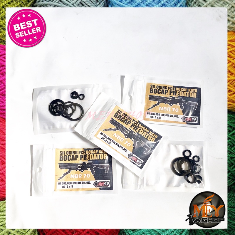 SIL ORING SET PCP TABUNG BOTOL KECAP PREDATOR NBR 70 BERKUALITAS