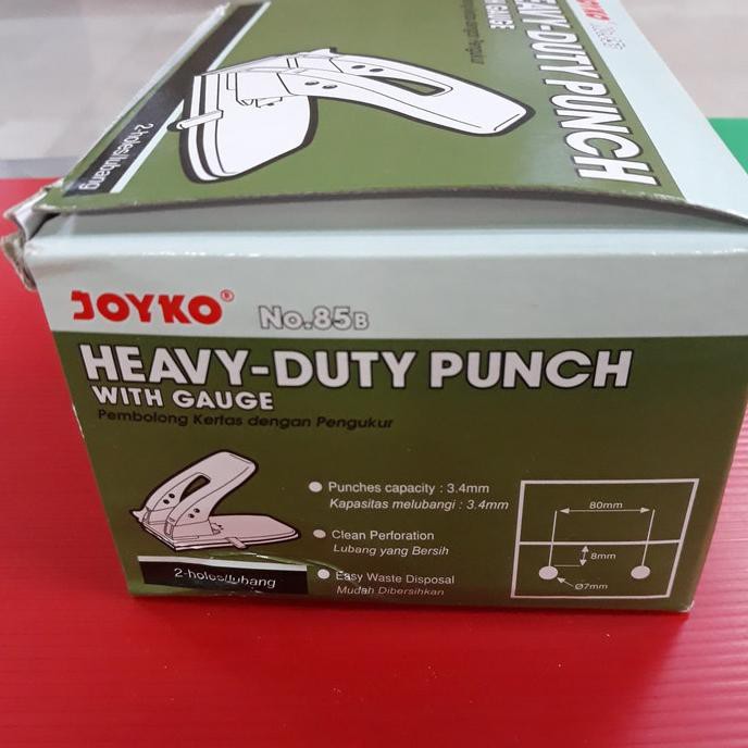 

HEAVY DUTY PUNCH PEMBOLONG KERTAS NO 85B