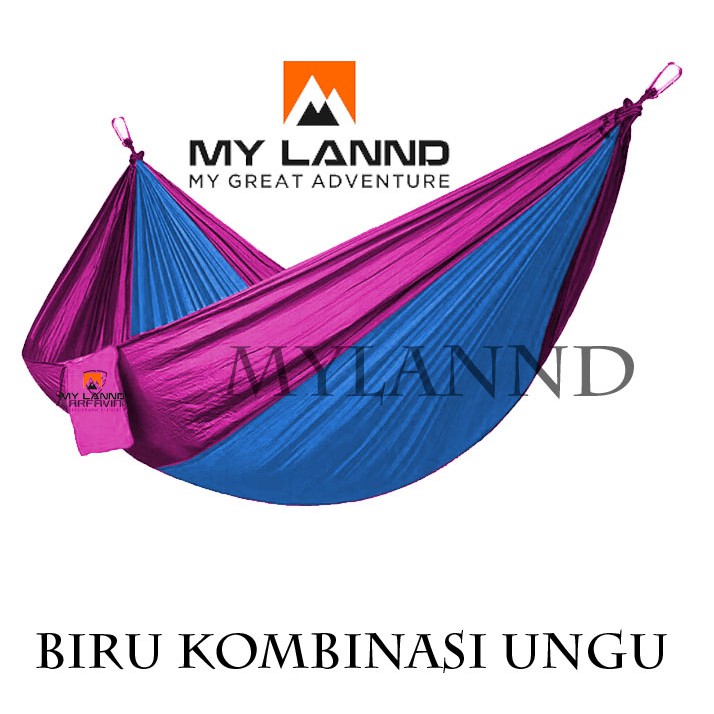 (Bisa COD) Hammock MYLANND kombinasi 2 warna