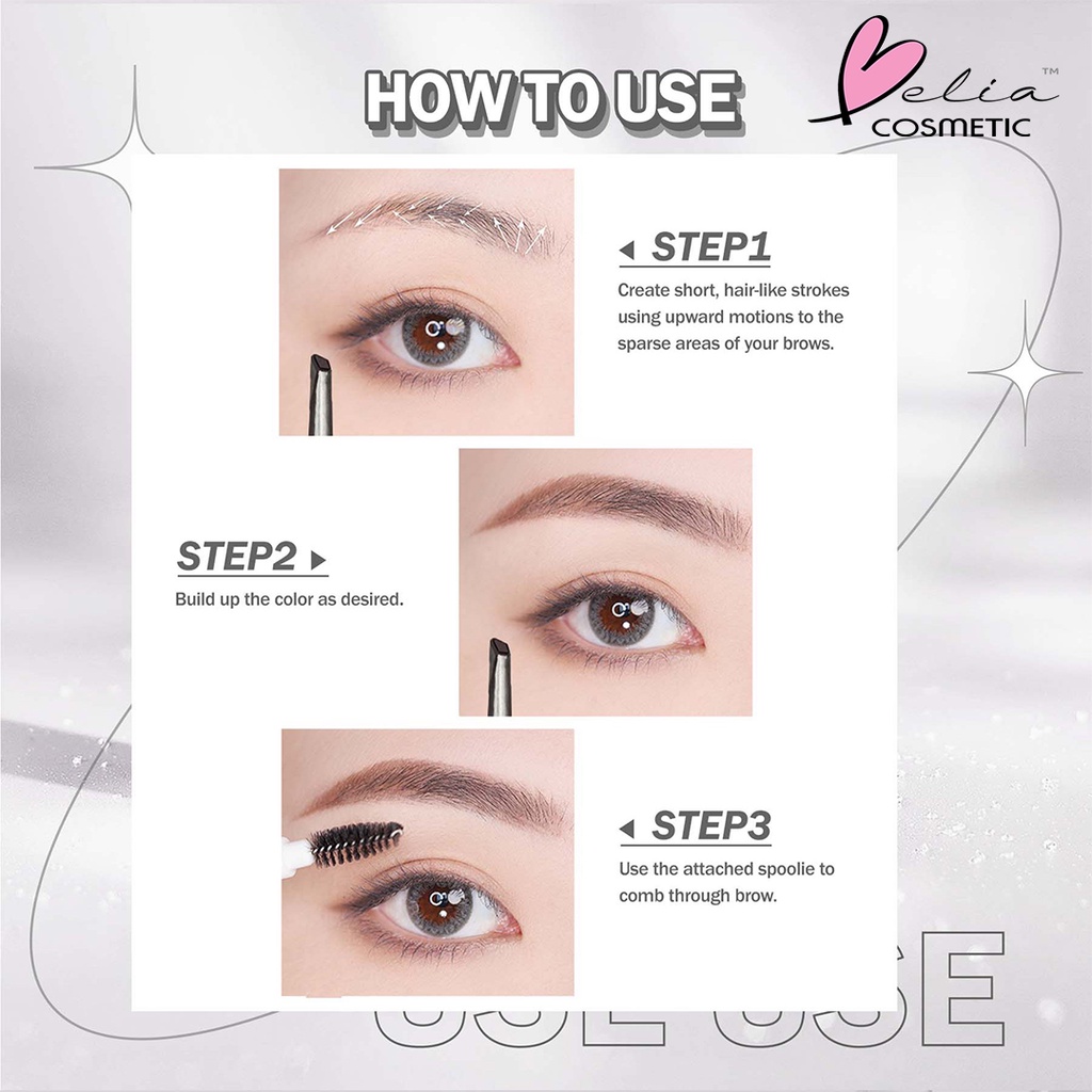 ❤ BELIA ❤ BNB BARENBLISS Make Me Classy Eyebrow | Eye Brow | Pensil Alis Matic | BPOM