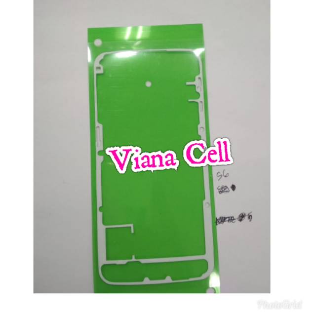 

ADHESIVE STIKER LEM PEREKAT BACK DOOR BACKDOIR COVER SAMSUNG S6 FLAT G920