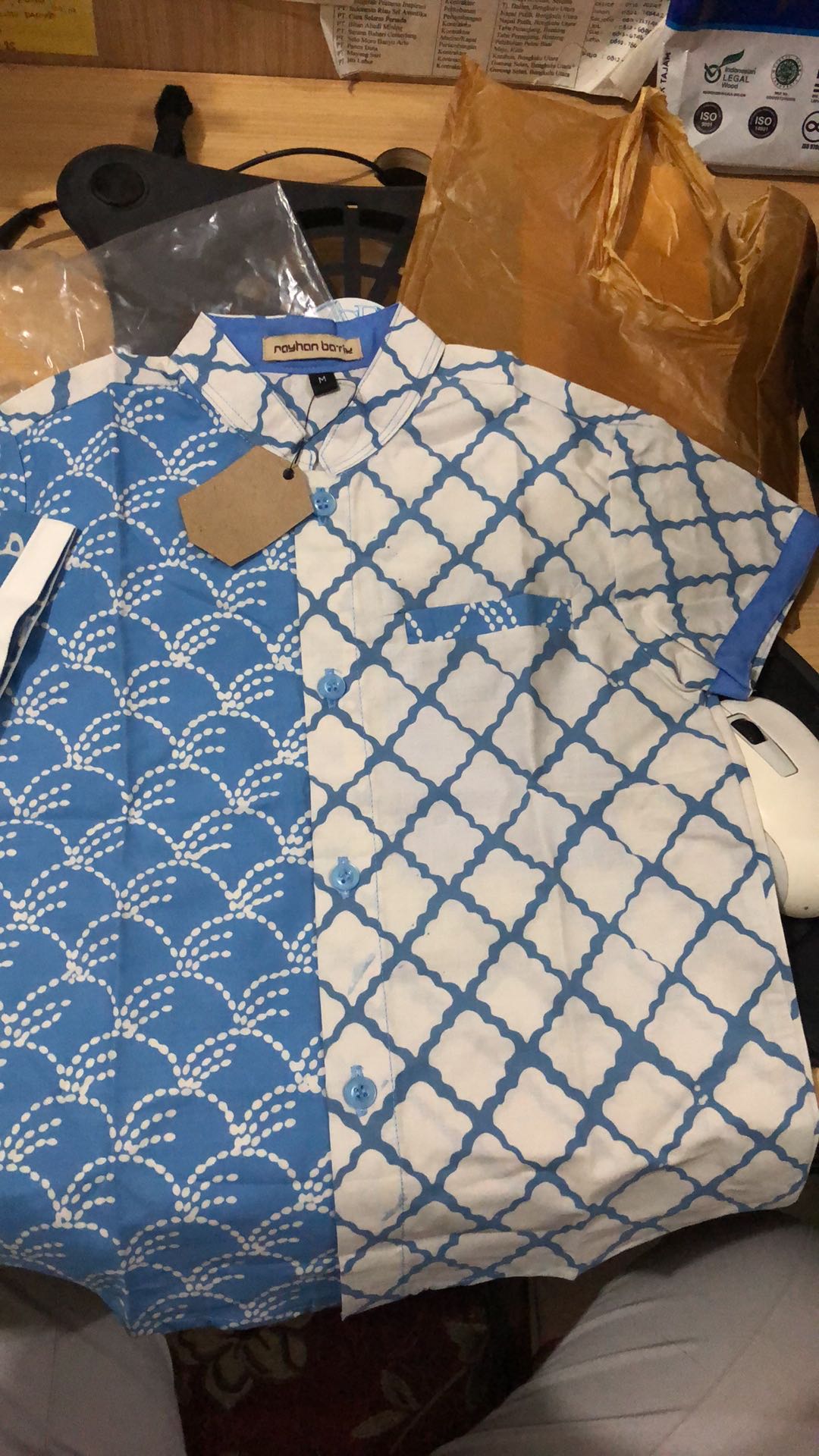 Couple Batik Anak Cewek Cowok By Rayhan Batik