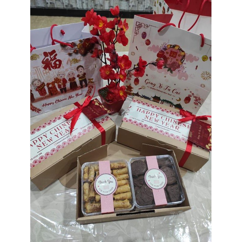 

Hampers Chinese New Year/Hampers lmlek/Parsel imlek kue