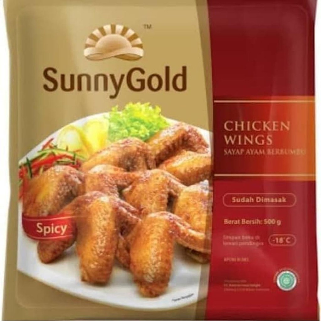 

Sunny Gold Spicy Wings 500 gr