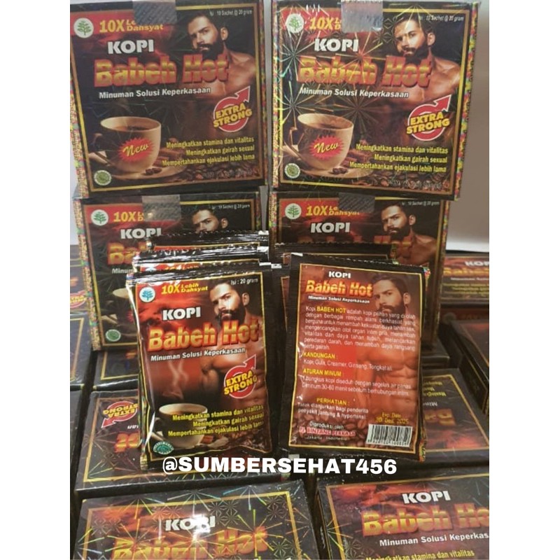 

KOPI BABEH HOT ORIGINAL ISI 10 SACHET