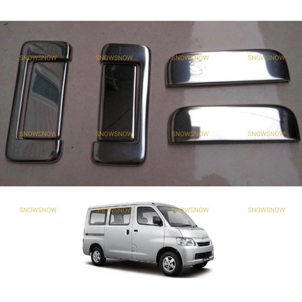 Handle Cover Granmax Luxio Grandmax Gran Max Chrome