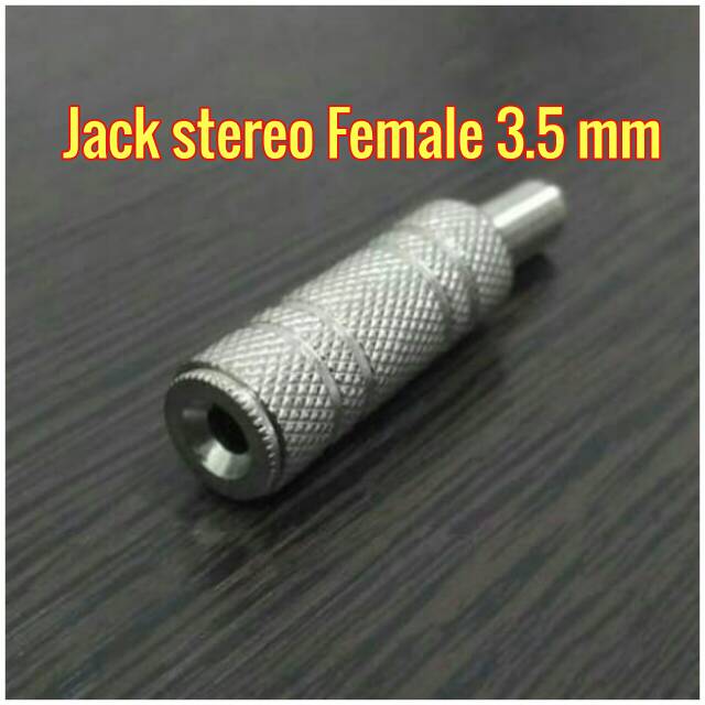 5Pcs Jack stereo Female 3.5 mm kabel