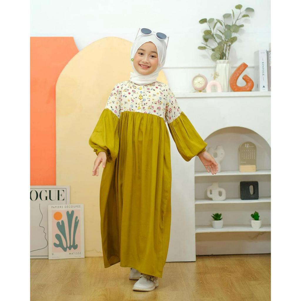 Murah Gamis Anak Princess 1-12 Tahun Model Susun Bahan Voxy Melar Balita Batita Murah Kids Kecil