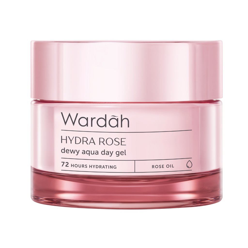 ❣️Rakkistore99❣️Wardah Hydra Rose Dewy Aqua Day Gel 40g (100% Original)