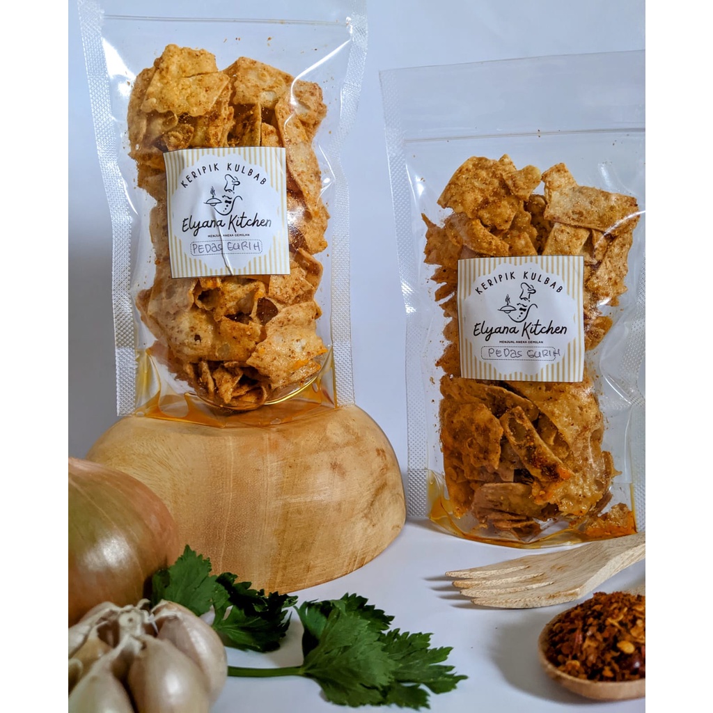 

Snack Kulit Kebab Goreng / Kulbab 100gr Rasa Pedas Gurih