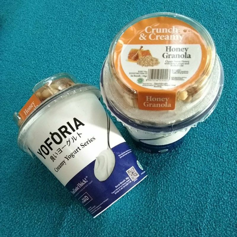 Yoforia Creamy Yogurt Series "Honey Granola"