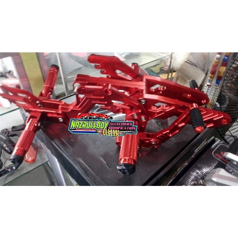 Underbone Satria Fu karbu  foot step doublestep underbond satria Fu fi injeksi -satria Fu karbu PNP