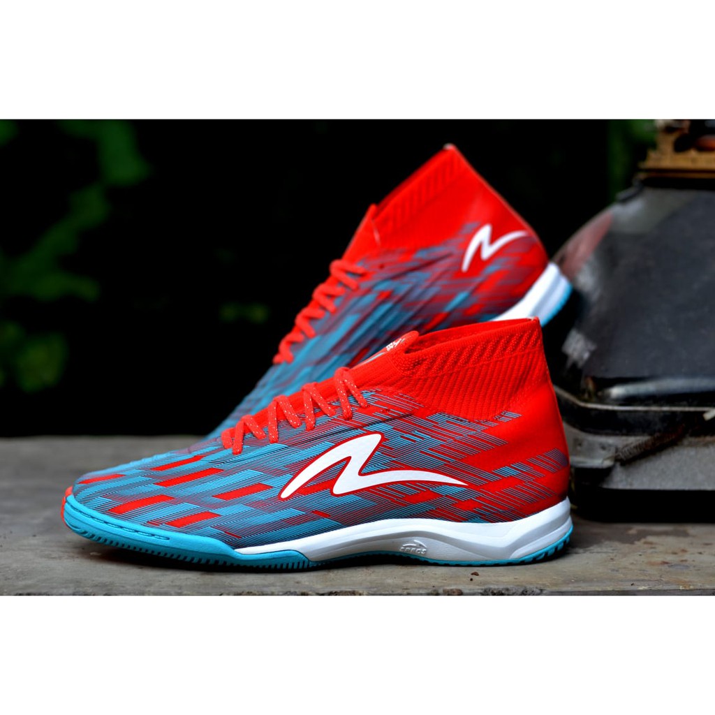 Sepatu Futsal Original Specs Accelerator Lightspeed II Elite MX In Flame/Blue