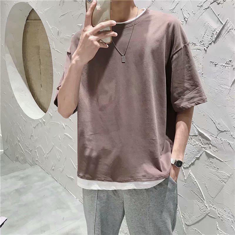  Kaos  Model Lengan  Pendek  Aneka Warna Gaya Casual untuk 