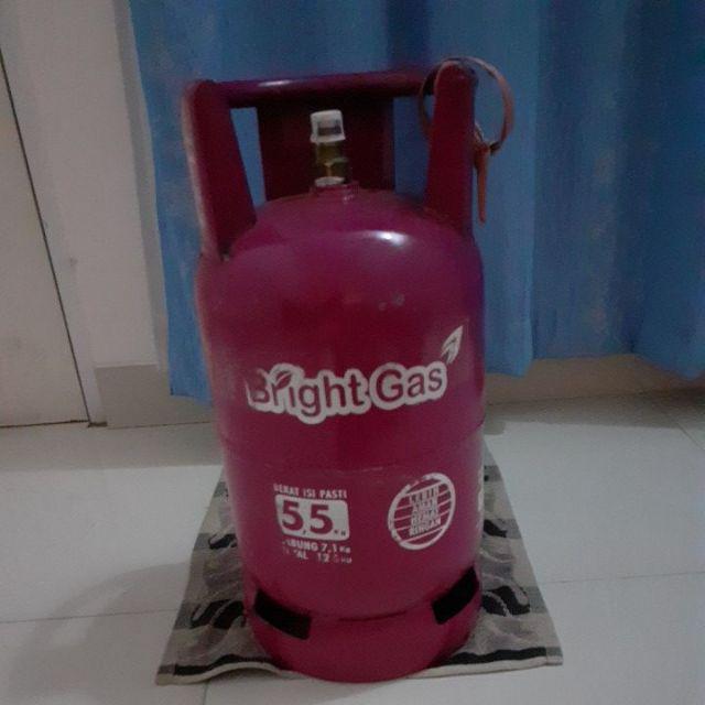 [bintang Dapur] Tabung Gas Pink Bright Gas 5.5 Kg + Isi